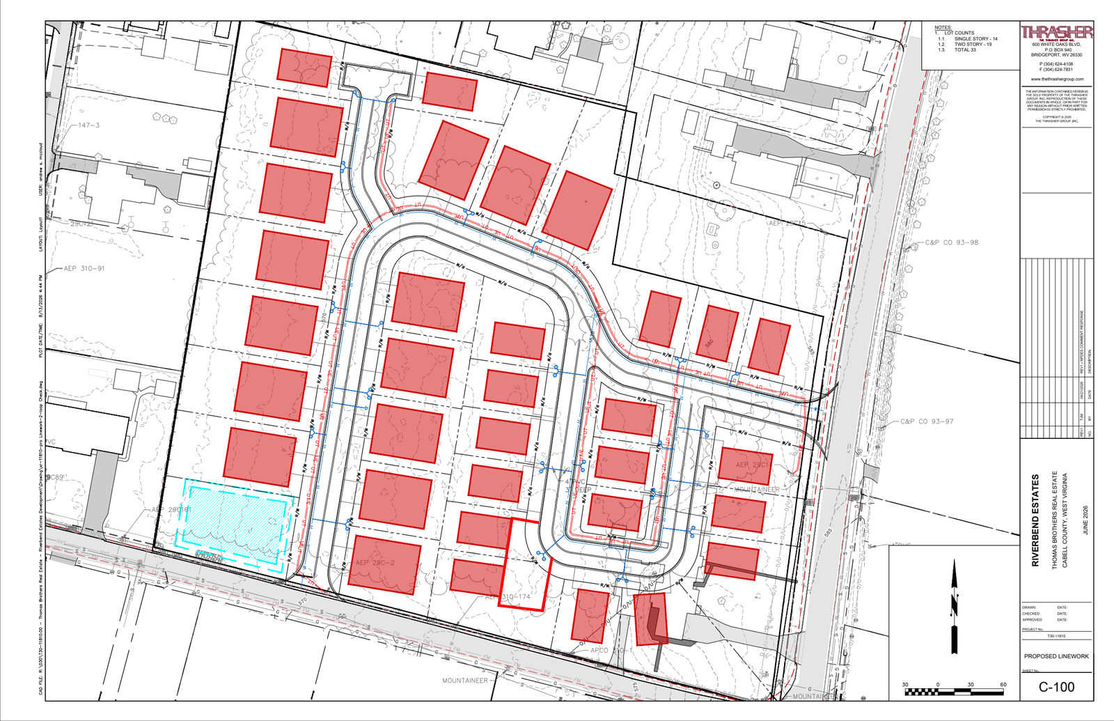 Home Riverbend community site plan